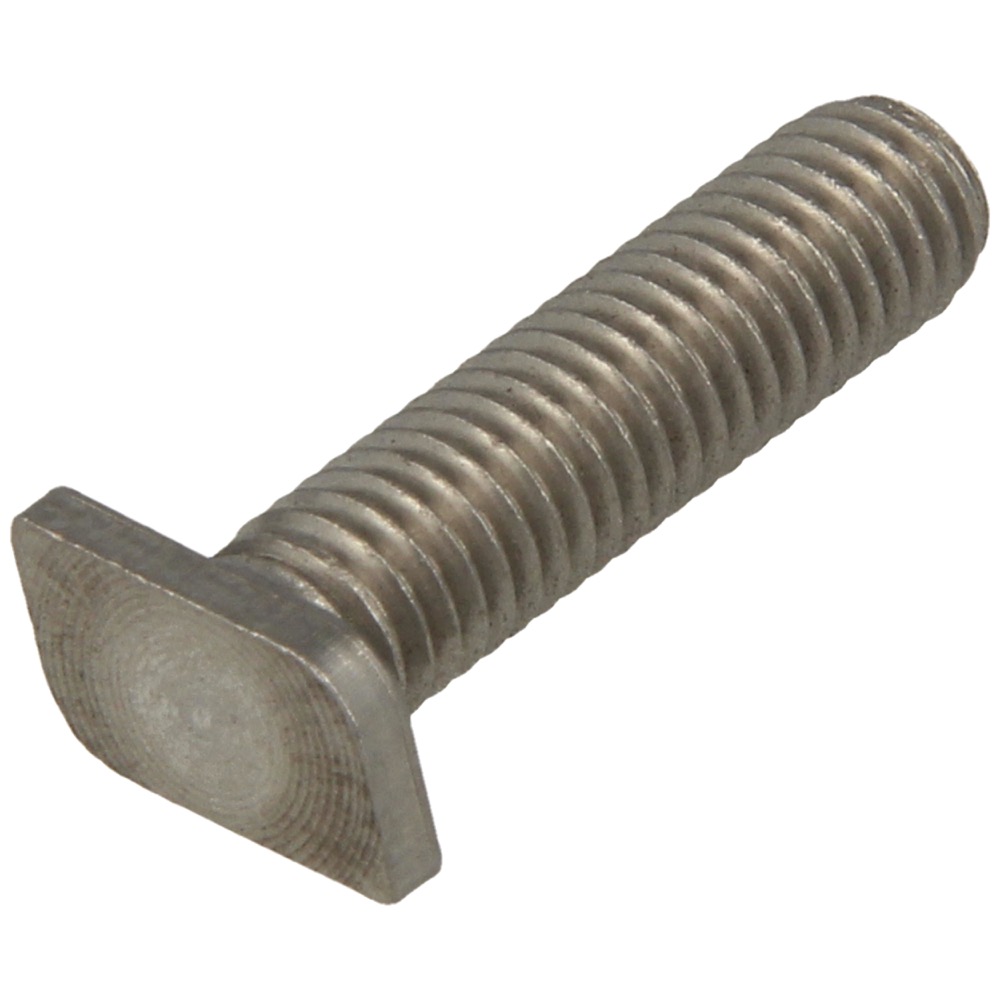20.03.06025.4 Hamerkopbout M6x25 rvs, kopmaat 10x6x3 mm (wybervorm)