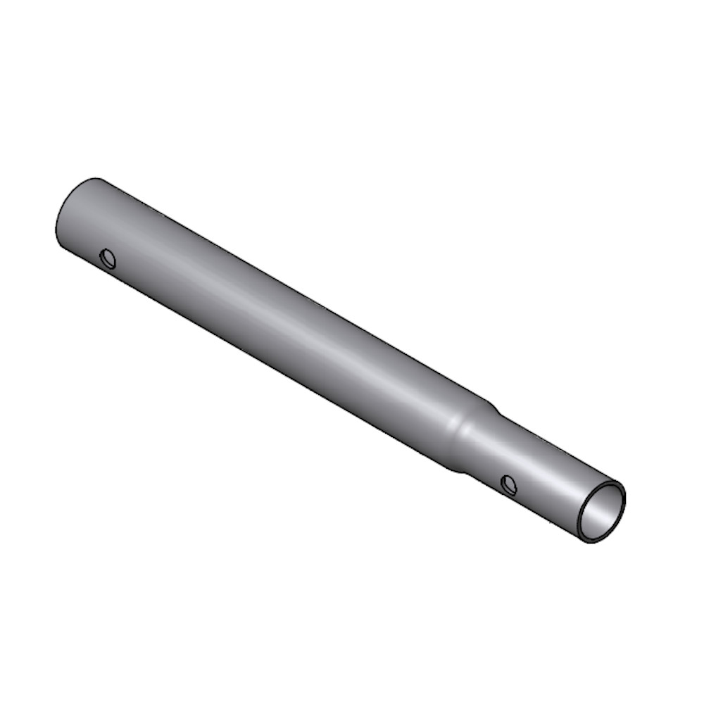 40.3110070.00 Contiflo buis Ø32x1,8 L=10070 mm verjongd/gat Ø8,5