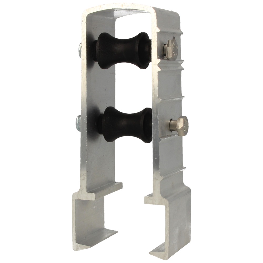 51.20.00020.2 Klemconsole alu. 50x25 H60 BØ27 mm