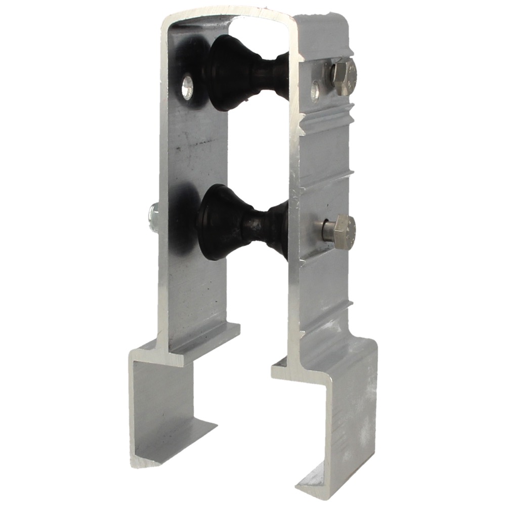 51.65.00021.2 Klemconsole alu. 60x30 H60 BØ32 mm