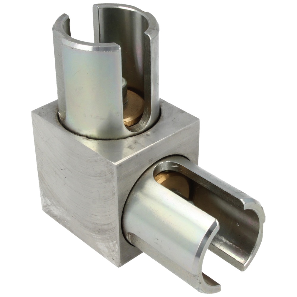 60.00.6050.10 Haakse overbrenging tbv rolbuis Ø50 mm 40 Nm, i=1:1