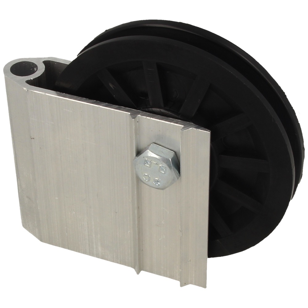 60.24.5000.50 Rolstel alu. Ø100 mm H77 4500 N tbv schermbak