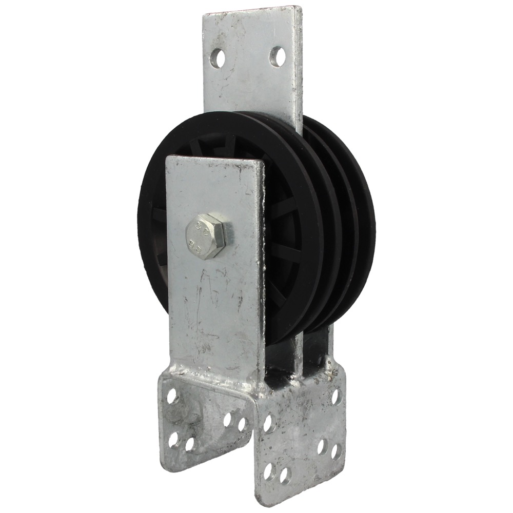 60.24.5030.27 Rolstel th.verz. Ø100 mm 50x25/30/50 dubbelwiel 4500 N