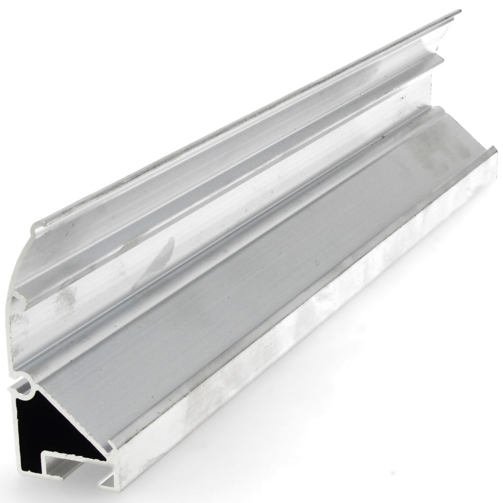 60.35.2464.00 Schermprofiel alu. Hasal 24/55 draadclip L=6400 mm