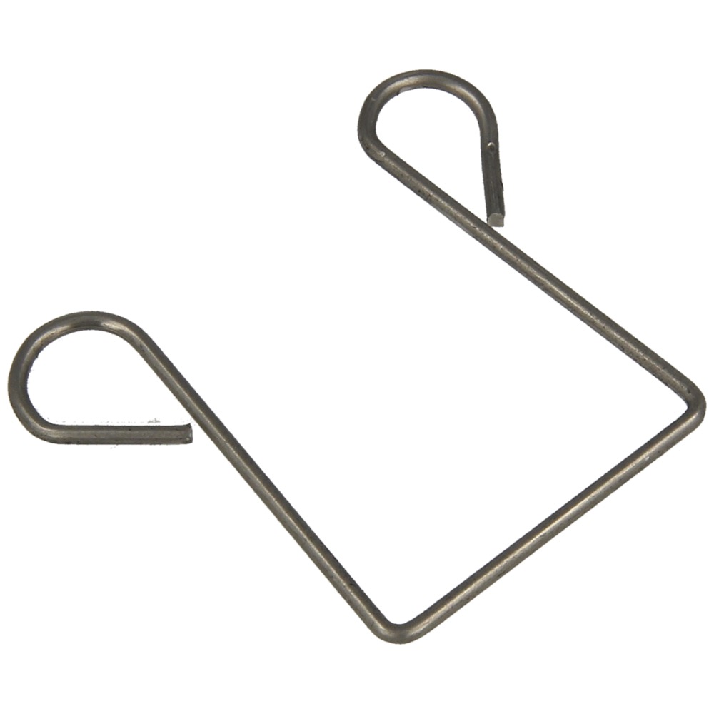 60.50.2515.00 Doekclip (draad) rvs tbv Hasal 24/55 profiel Ø1,4 mm