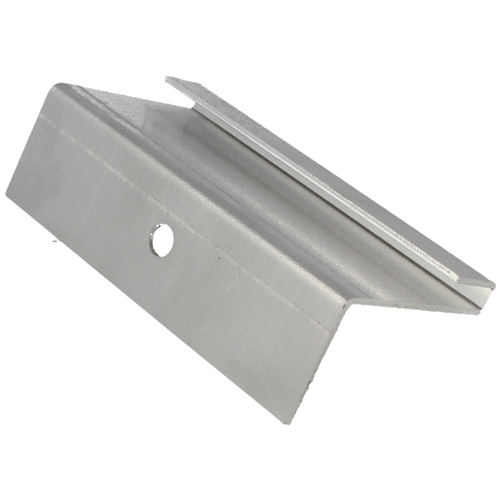 61.65.0100.17 Handgreep alu. 30x50x8x15x1,5 L=100 mm v.v. gat Ø7 mm