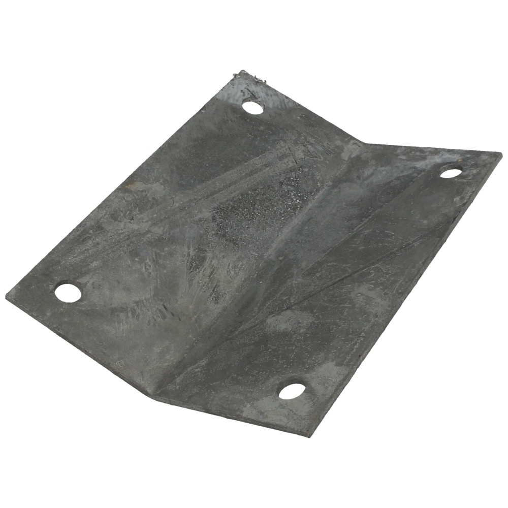 62.47.1796.00 Blindplaat th.verz. AC/AP/APD/HI-goot, 150x121x3 mm met 4x gat Ø9 mm