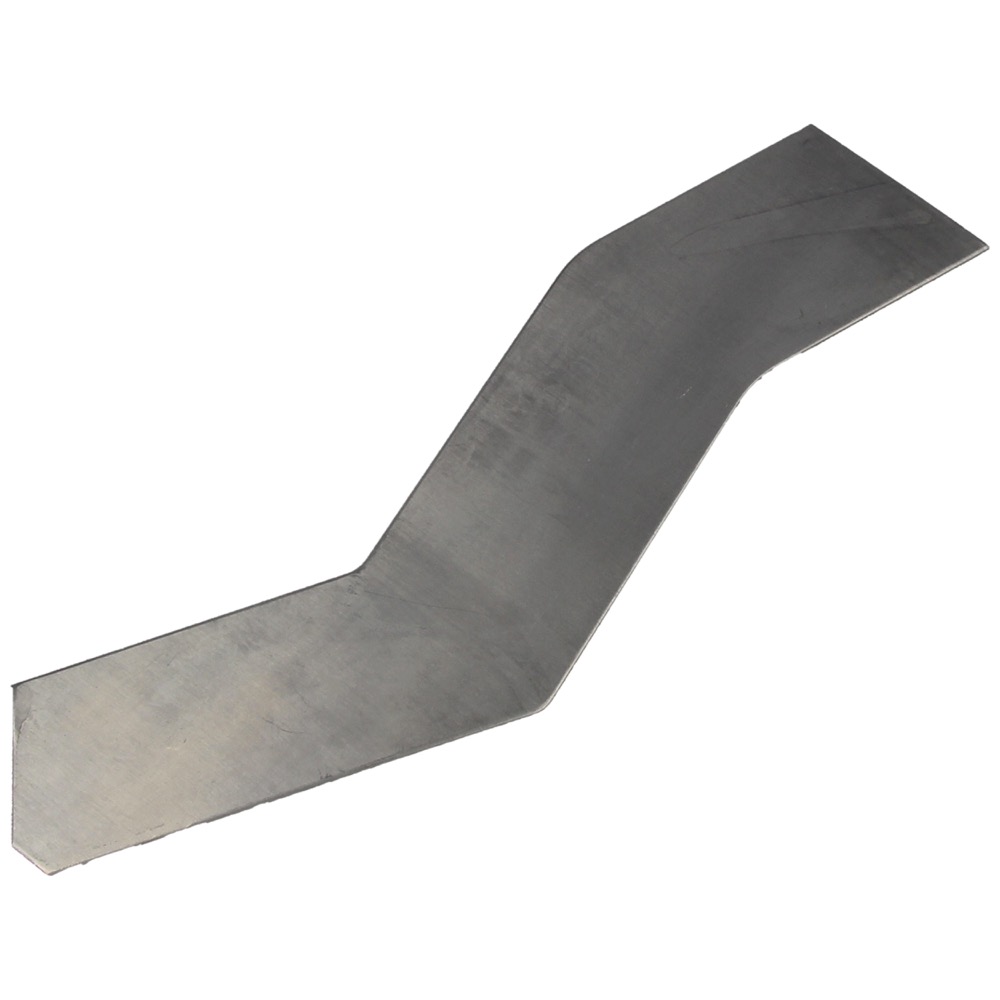 62.50.1618.00 Goot-gevelafdekplaat alu. tbv AC220mm-goot, 2=1 stel