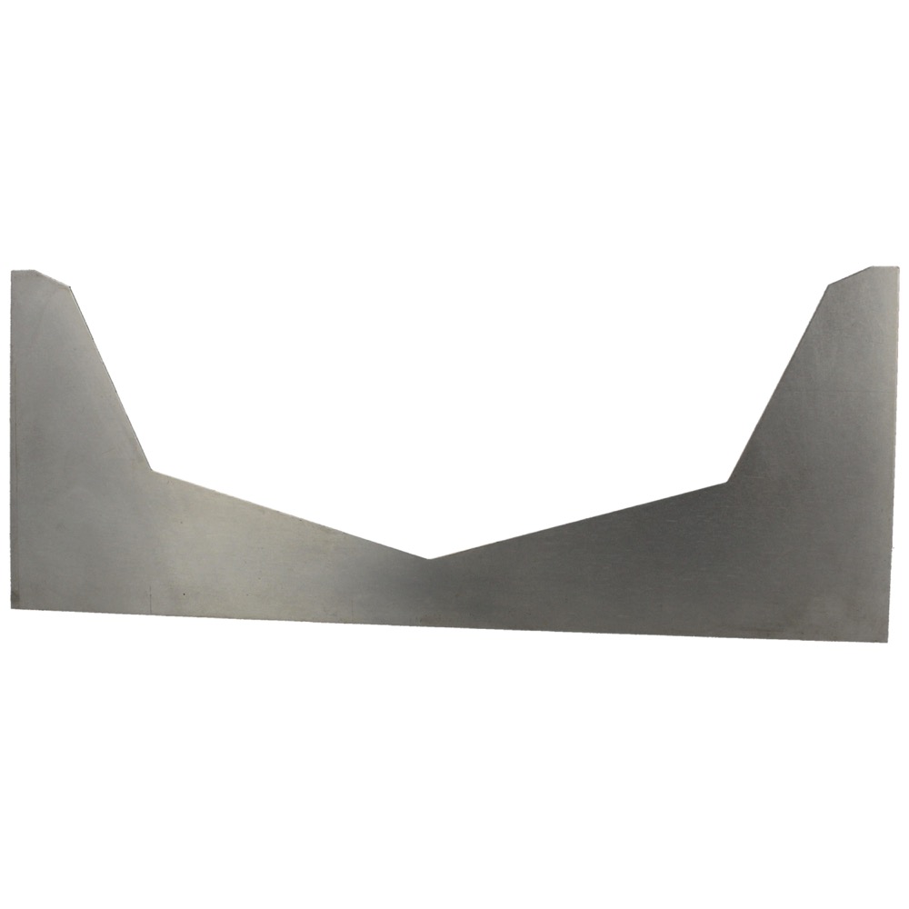 62.50.3069.00 Goot-gevelafdekplaat alu. tbv AC280mm-goot