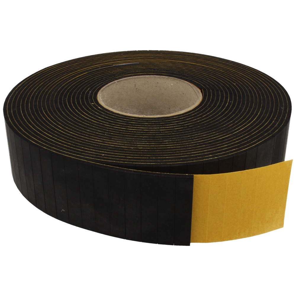 62.58.1331.01 Steunrubber 50x10x3 mm zelfklevend (500 stuks op een rol)