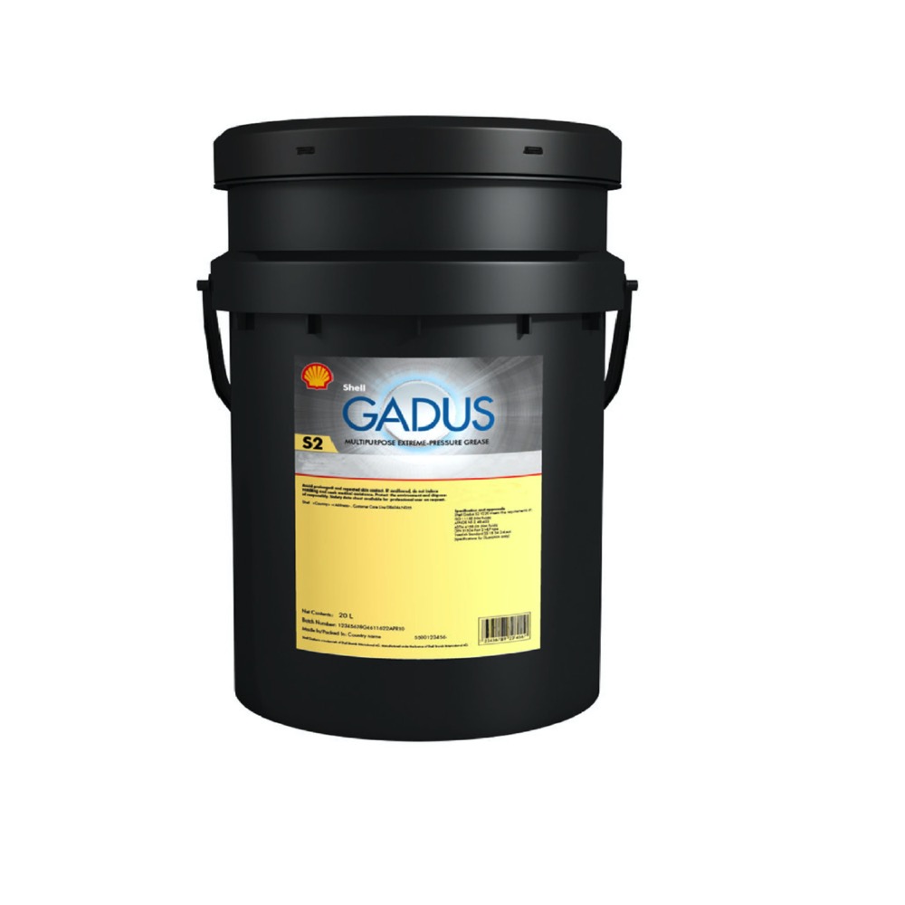 62.63.2533.00 Tandbanenvet, Shell GADUS S2 V220-2 (18 kg)