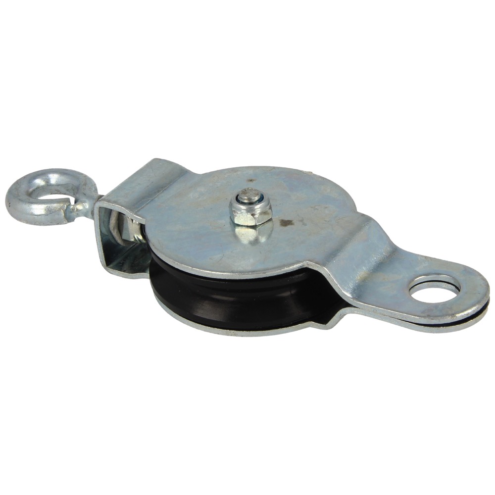 90.20.1500.10 Katrol 2" ES/KW draaioog gelagerd, max. trekkracht 45 kg